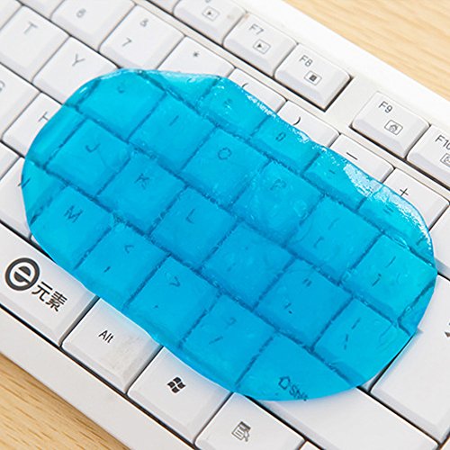 Tastatur Reinigung,Valenth Clear Transparent Gum Tastatur Schleim Multifunktions Saubere Kunststoff Gel für Auto Innenraum Computer Tastatur Büroausstattung
