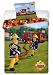 Produktbild SAM Feuerwehrmann Wendebettwäsche 100% Baumwolle für 1 Person Bettbezug 140 x 200 + Kissenbezug 70 x 90 Dekoidee Fireman Sam