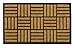 Produktbild Entryways ür Eingänge Criss Cross alle natürlichem Kokos Faser Kokosfaser, recyceltem Gummi und natürliche Latex Fußabstreifer Fußmatte, 45,7 x 76,2 cm X .50 "