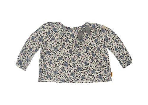 Steiff Baby Girls Bluse 1/1 Arm Crew Neck Long Sleeve Blouse, Multicoloured (original Multicolored 0004), 0-3 Months (Manufacturer size: 62)
