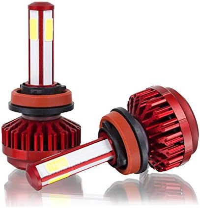 oynyo 80W H11 H8 H9 Car LED HEADLIGHT 6000K White - COB Chips 8000 Lumens 2 Years Warranty Motocycle SUV