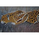 handgemaltes Bild - Acryl auf Keilrahmen - 60 x 80cm - Motiv: Gepard