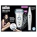 Silk Epil 9-558 Women's Wet and Dry Cordless Epilator with 5 Extras - Including Bonus Face Epilator