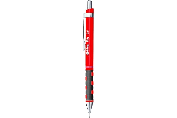 Rotring Porte-Mines Tikky 0,5 Mm Corps Rouge