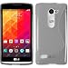 Produktbild PhoneNatic Case für LG Leon Hülle Silikon grau S-Style + 2 Schutzfolien