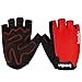 Price comparison product image Knbob Sports Gloves for Men Riding Gloves Summer Exercise & Fitness Microfiber Red X-Large