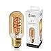 Produktbild GIRARD SUDRON Tube LED-Glühfaden Twisted E27 4 W bernsteinfarben dimmbar 110 mm