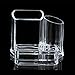 Teenxful Clear Acrylic Desktop Lipstick Makeup Brush Pot Storage Holder Cosmetic Organizer