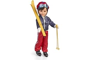 Nancy Colección Reedición Lucas Esquiador, muñeco con Accesorios, Multicolor (Famosa 700015969)