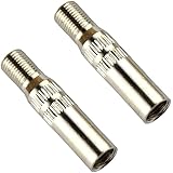 Gazechimp 2X Auto PKW Motorrad Fahrrad Reifen Ventil Verlängerung Adapter Ventilkappe
