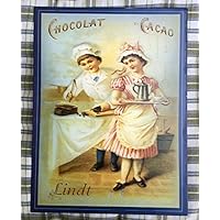 Nostalgie Geschenk Bonbon Retro Bild Wie Emaille Kuchen Dekoration Landhaus