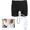 Greeflu Urine Bags, Portable Incontinence Urine Bag Collectors for Men Catheter Support System Pee Waterproof and Prevents Embarrassment of Seniors, 1 Unit (Pack of 1)