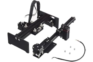 Mulcort 7000mw Desktop Laser Engraver Portable Engraving Carving Machine Mini Carver DIY Laser Logo Mark Printer for Metal Engraving and Deep Wood Engraving and Cutting