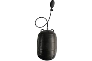 Folpus Aufblasbarer Rohrstopfen Abwasser-Teststopfen, Rohrstopfen für Sanitärprüfungen, Sanitär-Teststopfen mit handaufblasbarem Gummiball für oberirdische Pools, Badezimmer, Haushalt, Dn100 bis 110mm