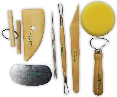 Artists best - 8 Piece Carving and Sculpting Set For Clay and Wax by ARTISTS BEST
