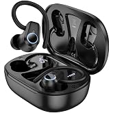 Coofbe Bluetooth Vers.5.4 500mAh Kancalı Kulaki&ccedil;i Bluetooth Kulaklık Şarj G&ouml;stergeli Stereo Kulaklık
