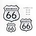 Produktbild 3 Route 66 New Mexico USA Mainstreet Road Biker Patches Aufbügler Aufnäher 0790