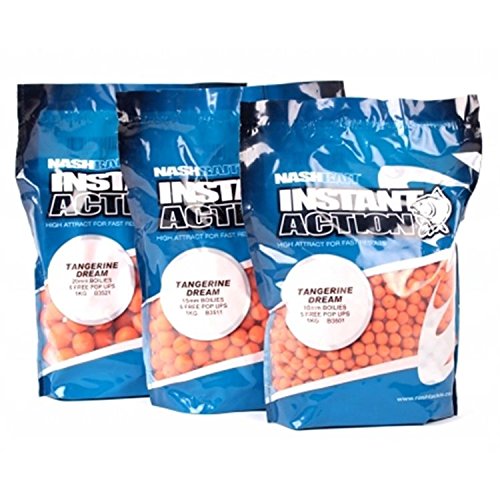 Preisvergleich Produktbild Nash Instant Action Boilie 15mm 1kg Tangerine Dream