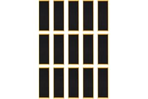 Toddmomy Black Tape Finger Skateboard Foam Tape 15pcs Fingerboard Grip Tape Foam Fingerboard Stickers Skateboard Grip Tape Stickers for Deck Grip Tape