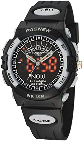 Student e-table / outdoor sports watch / men and women watch / waterproof watch-Silver