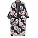 Produktbild Frühlingsmode Gedruckt Kimono Schalwollmantel Und Lange Abschnitte,Black-M