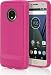 Produktbild Incipio NGP Advanced Case für Motorola/Lenovo Moto G5 Plus - von Motorola zertifizierte Schutzhülle (berry pink) [Wabenstruktur | Strukturierte Außenseite | Stoßfest | Reißfest] - MT-406-BPK