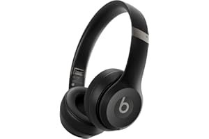 Beats Solo 4 – Wireless Bluetooth On-Ear Headphones, Apple & Android Compatible, Up to 50 hours of Battery Life – Matte Black
