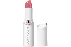 Wet n Wild - MEGALAST LIPSTICK - Barra de Labios Hidratante con Color Intenso, con Acabado Brillante - Larga Duración - Vegana - Pinky Ring , Acabado Brillante - 1 Unidad