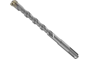 Flintronic Punte da Trapano, SDS PLUS Punte, Forstner Drill Bit 10mm, Trapano Muro a Quattro Taglienti con Attacco Cilindrico, Adatto per Diversi Materiali, Cemento, Mattoni, Plastica, Legno