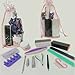 15PCS MANICURE PEDICURE KIT GIFT SET - NAIL CARE SET BUFFING CREAM CUTICLE TRIMMER CUTTER SHINING BUFFER BLOCK