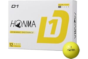 Honma 2024 D1 Ball 1 Dozen (12 Balls) Golf Certified Ball