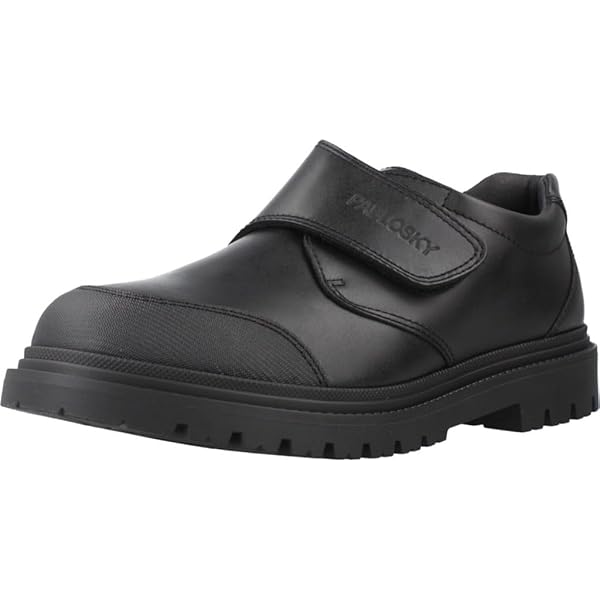 Zapatos Colegiales Pablosky Para Niños | Modelo Negro 334710 | Talla 33 | Unisex | Calzado Infantil De Moda