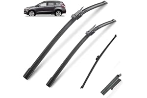 AUTOPIXL 3 szt. Wycieraczka przednia i tylna wycieraczka zestaw ostrzy kompatybilny z Ford Kuga MK 2 Escape C520 2012-2018 szyba przednia szyba 28 "+ 28" + 11"