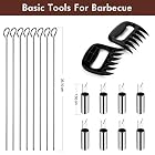 JOLVVN Grillbesteck Set 23er Bestecksets BBQ Grillzubehör – Bild 4