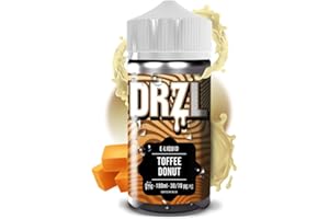 100ml Vape Juice | American Glaze Vape Liquid | E Liquid | Suitable for Vape Kits | E Cig | 70/30 E Liquid with No Nicotine | Nicotine Free | E Juice | 0mg | Short Fill (by DRZL E Liquid) (Single)