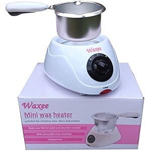Quick Hard Waxing Heater Home Kit for Upper Lip Eyebrow Bikini Hair Removal - Image 2
