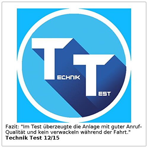 Callstel Freisprechanlage: Freisprecher BFX-40.H mit Bluetooth und Halterung fÃ¼r Smartphones (Bluetooth Freisprechanlage)