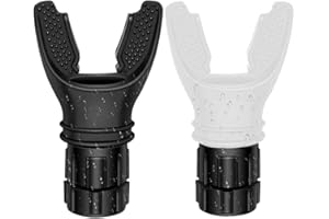 DEZP 2 Pcs Respiratore Allenamento Trainer Per La Resistenza Respiratoria Per Esercizi Di Respirazione Aumenta La Forza Respiratoria