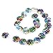 Produktbild TOOGOO(R) 1X Strang Millefiori Glas Glasperle Perle Kreis Modeschmuck TOP
