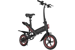 SHIZHUNIAO Bicicletta Elettrica Pieghevole, 14" Bike Elettrica Adulto con 36V 10.4AH/6AH Batteria al Litio, Bici Elettrica Uomo Donna, Max Velocità 25km/h,Fino a 30-45km,Pedalata Assistita