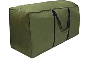 Lembeauty-Sac rangement pour coussins meubles jardin C: 173 x 76 x 51 cm Vert