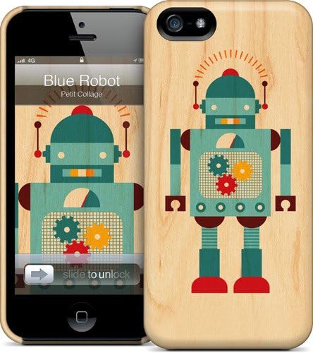 GelaSkins The HardCase for iPhone 5 - Blue Robot