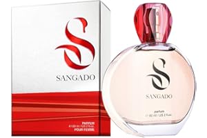 SANGADO Cappuccino Oriental Vanille Parfum pour Femme, 8-10 heures Longue durée, Senteur Luxe, Essences Françaises fines, Extra-Concentré, 60 ml Spray 879