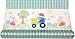 IB-Style - Changing table and bath | 4 decors | baby storage bath | tub unit - "Blue Farmer"