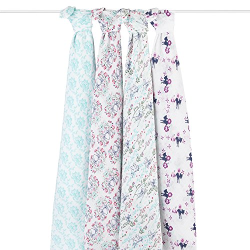 aden + anais Disney Baby Classic Swaddle (Bambi, Pack of 4)