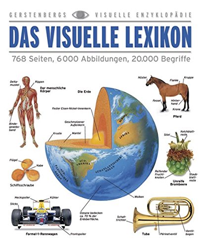 Das visuelle Lexikon: Mit deutsch-englischem Register (Gerstenbergs Visuelle Enzyklopädie)