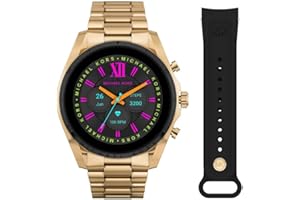 DKNY Michael Kors Smartwatch Gen 6 Connected da Donna con Wear OS by Google, Frequenza Cardiaca, GPS, Notifiche per Smartphone e NFC MKT5138