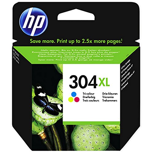 HP 304XL Set black + color XL N9K07AE N9K08AE für HP Deskjet 3720 3730 - 3