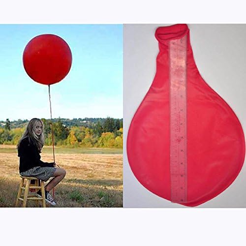 Red Colour 36 Inch Big Size Latex Balloon Photo Prop Wedding Party Decoration Meawmeaw Store
