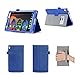 Produktbild ISIN Tablet Fall Serie Lenovo Tab 4 8 Plus TB-8704F,TB-8704N und TB-8704X 8,0 Zoll Tablet Premium PU-Leder Schutzhülle Taschen mit Handschlaufe,Stylus Halter und Kartenschlitz (Blau)